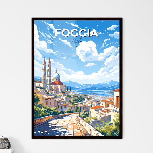 Foggia, Italy, A Poster of a road leading to a town Default Title