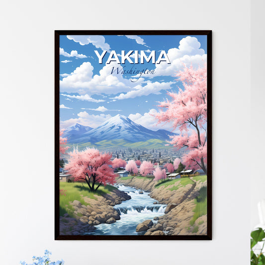 Yakima, Washington, A Poster of a river running through a town Default Title