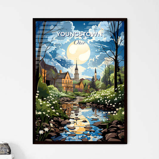 Youngstown, Ohio, A Poster of a river running through a forest Default Title