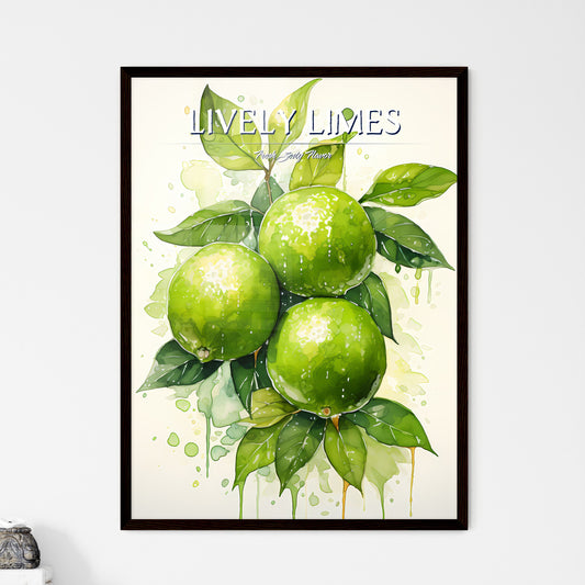 A Group Of Limes With Leaves Default Title