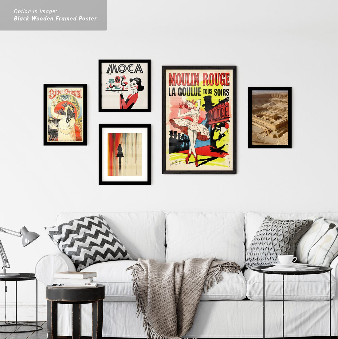 New: Vintage Wall Art Print Collection