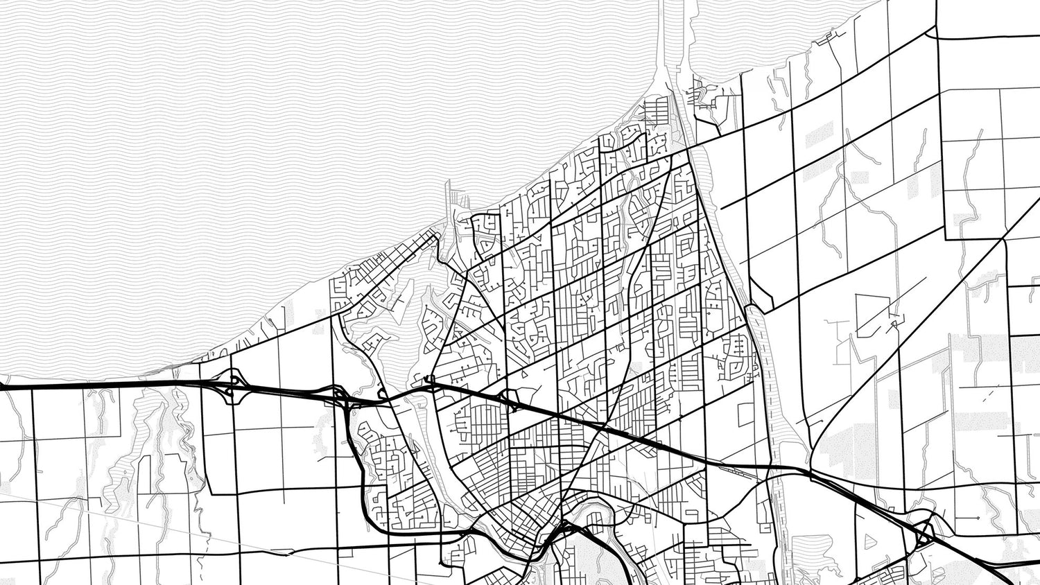Modern Scandinavian Maps