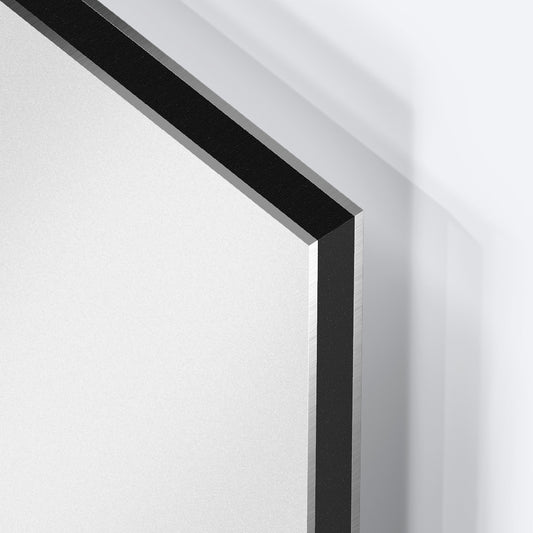 White-coated Metal Print on Aluminum DIBOND®