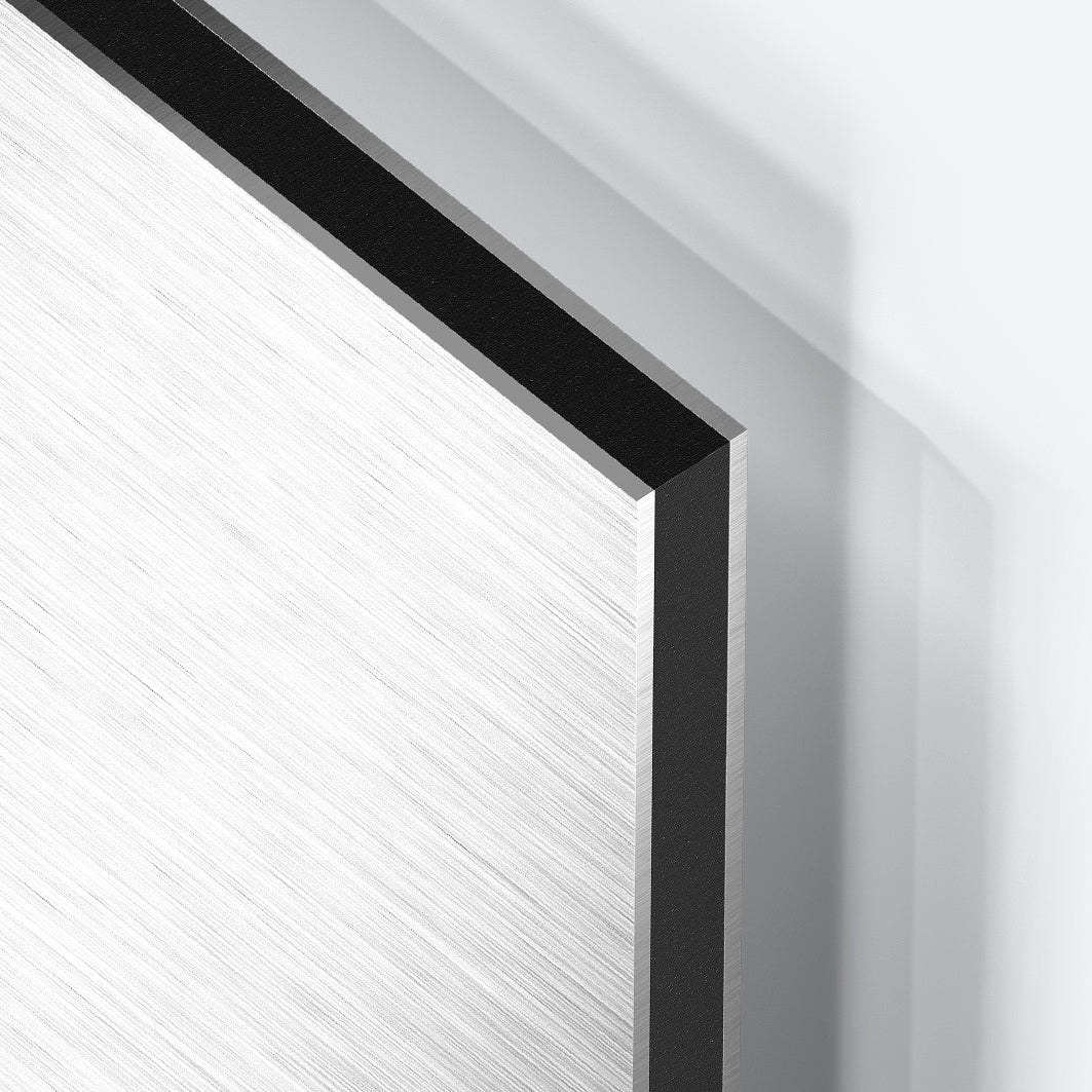 Brushed Metal Print on Aluminum DIBOND®