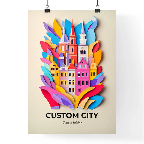 Custom Papercut Art Print