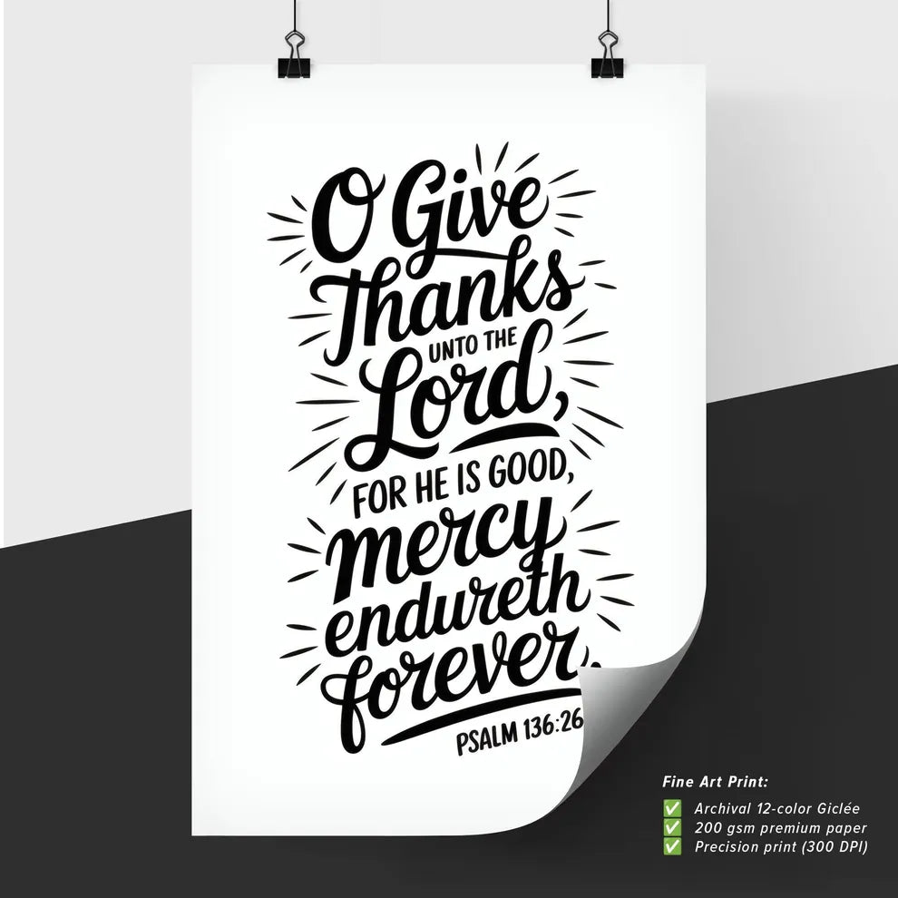 Poster of Inspirational Bible Verse