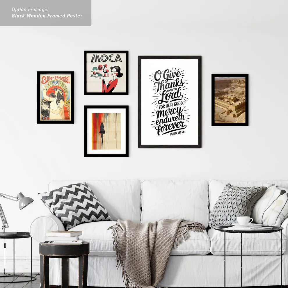 Vintage Ads with Inspirational Bible Verse