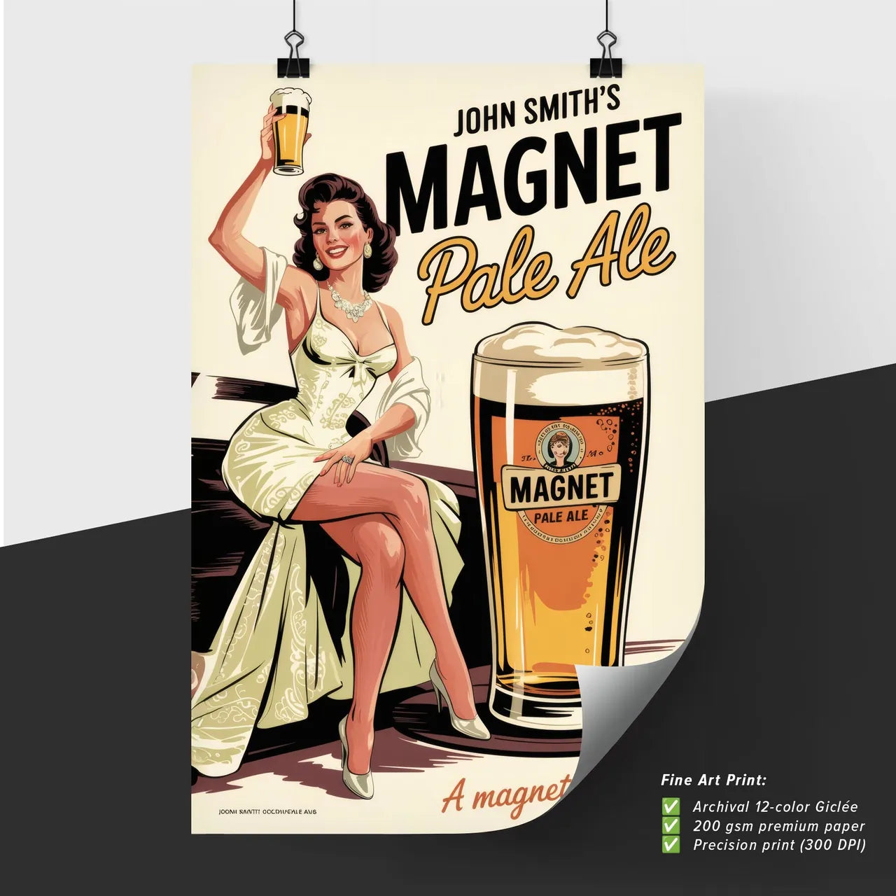 Poster of John Smith's Magnet Pale Ale