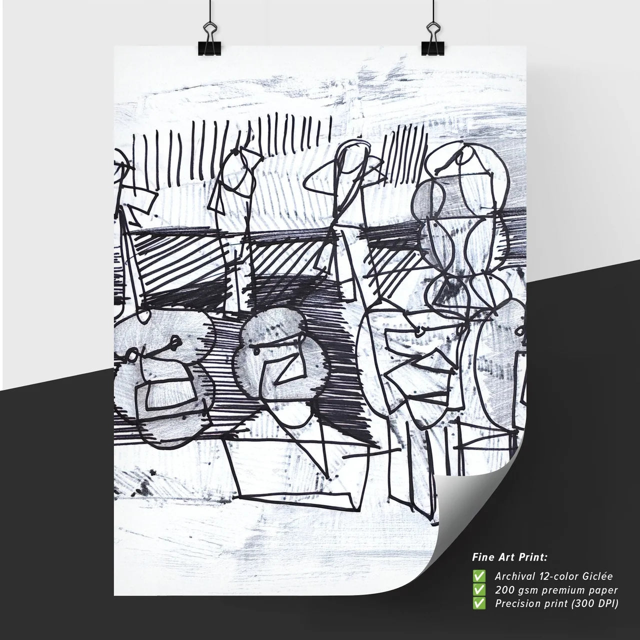 Abstract Conversations: Echoes of Form and Line in Motion