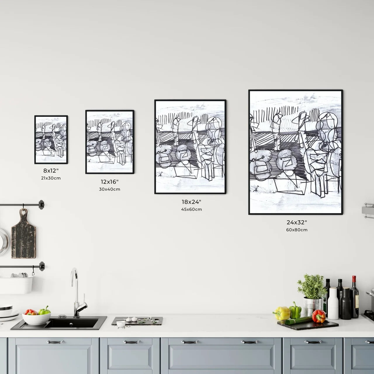 Abstract Conversations: Echoes of Form and Line in Motion Chart