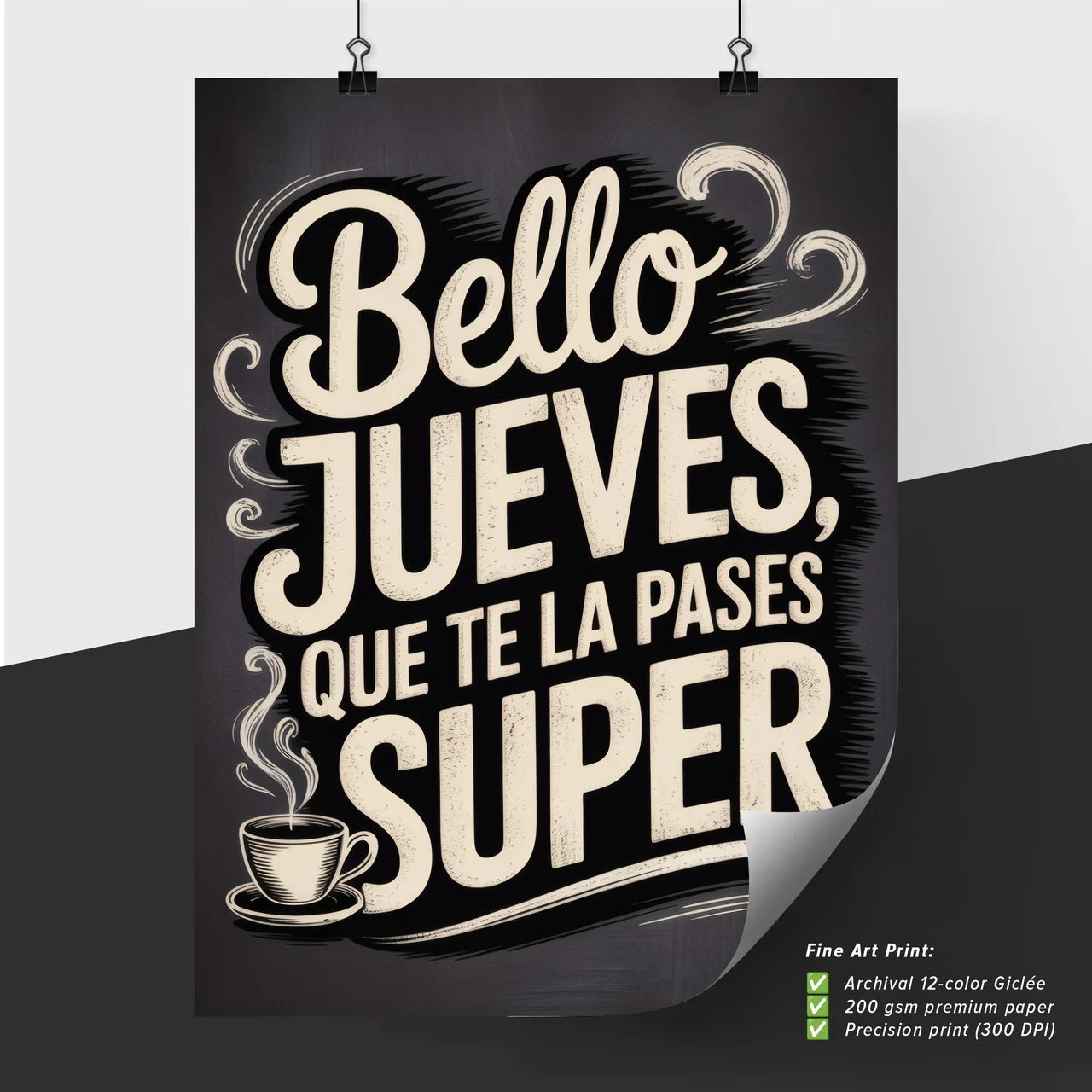 Charming Thursday Wishes for a Fantastic Day Ahead with Coffee Inspiration.