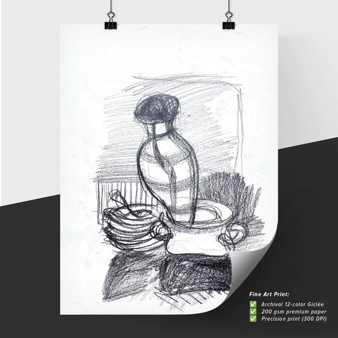 Fluid Forms: Embracing Shadows and Silhouettes in Minimalist Composition