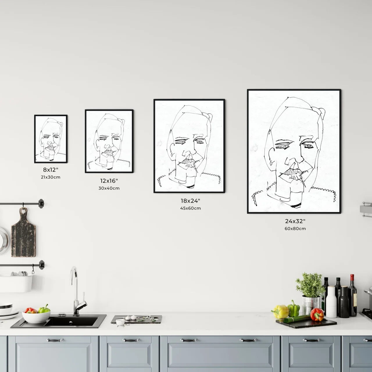 Fragmented Reflections: A Journey Through Lines and Emotions Chart