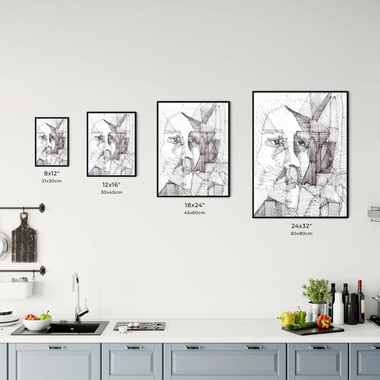 Fragmented Visions: The Intersection of Identity and Perception Chart