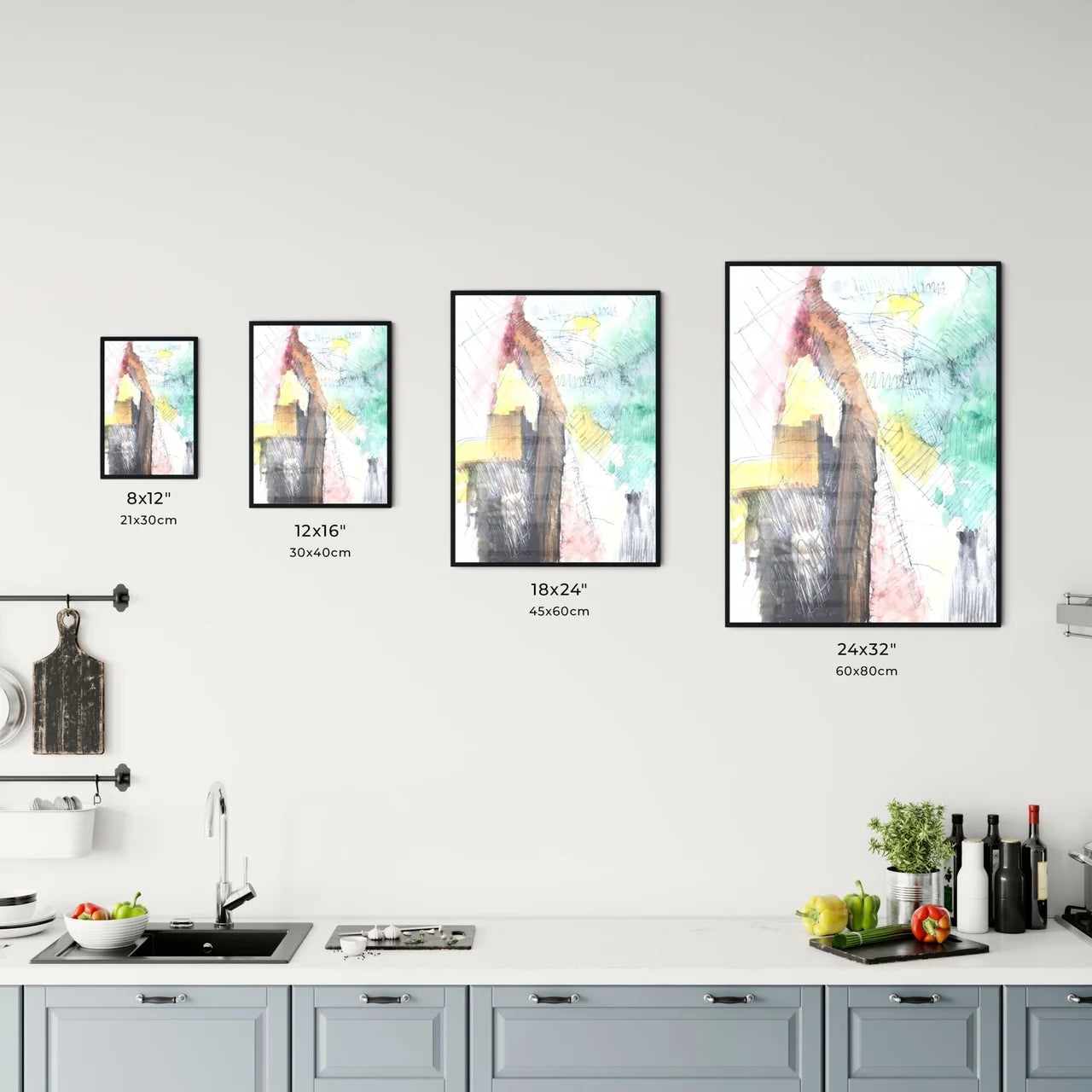 Fragments of Emotion: A Journey Through Color and Chaos Chart