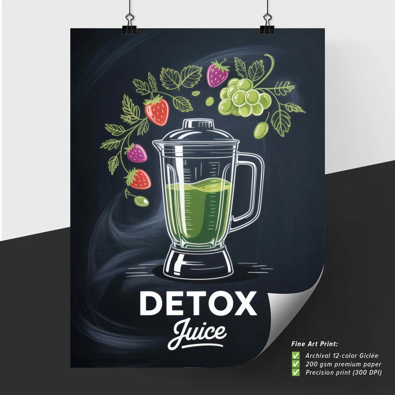 Fresh and Healthy Detox Juice with Vibrant Ingredients for a Rejuvenating Lifestyle