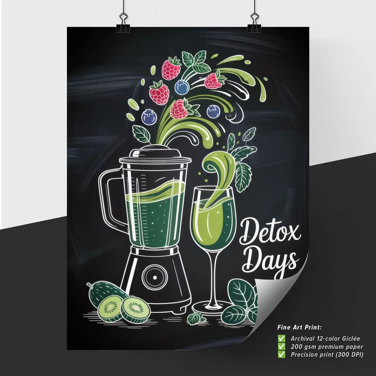 Fresh and Vibrant Detox Smoothies: Blend Your Way to a Healthier Lifestyle with Nature's Best Ingredients.