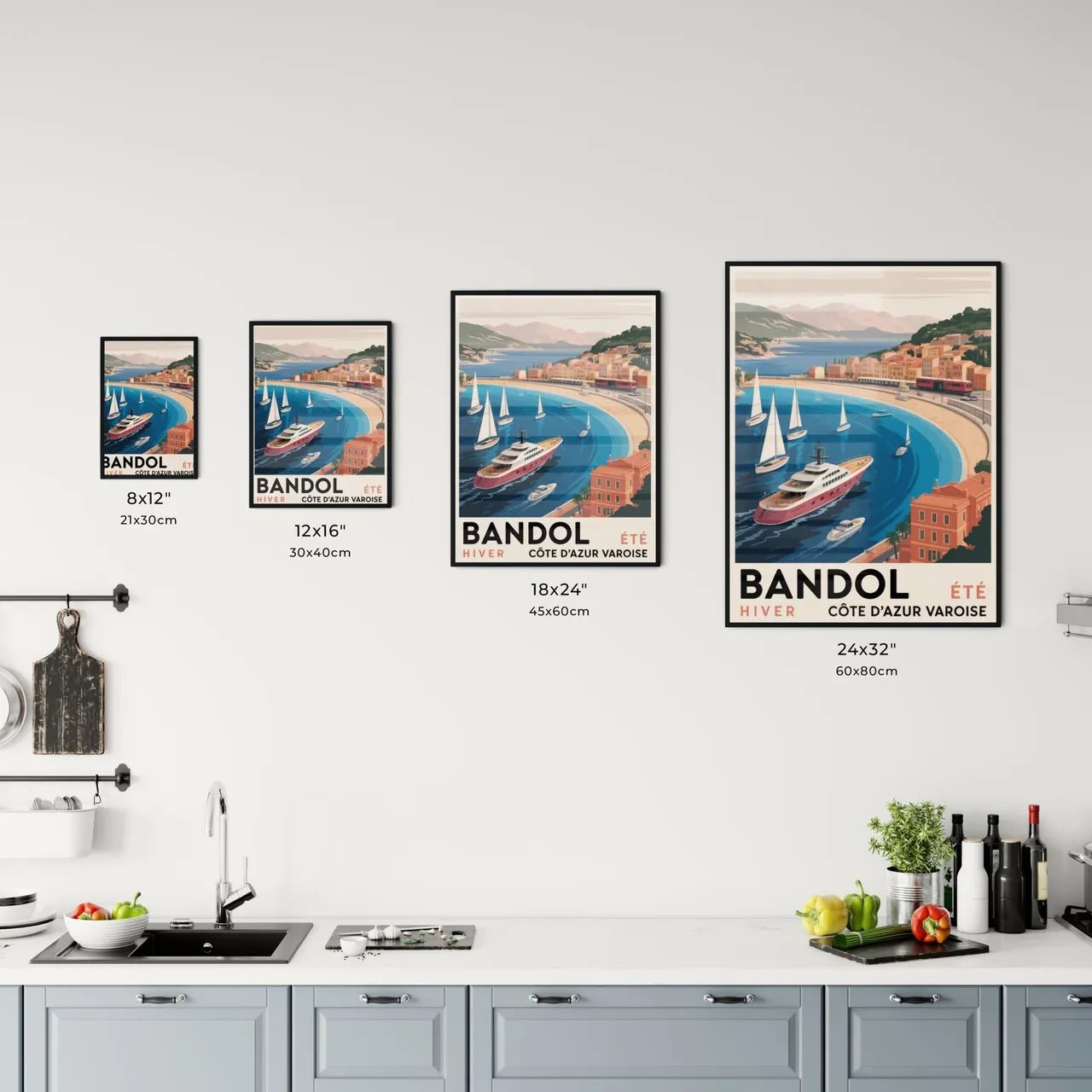 Scenic Coastal Bliss: Bandol, Côte d'Azur - A Luxurious Escape on the Mediterranean Chart