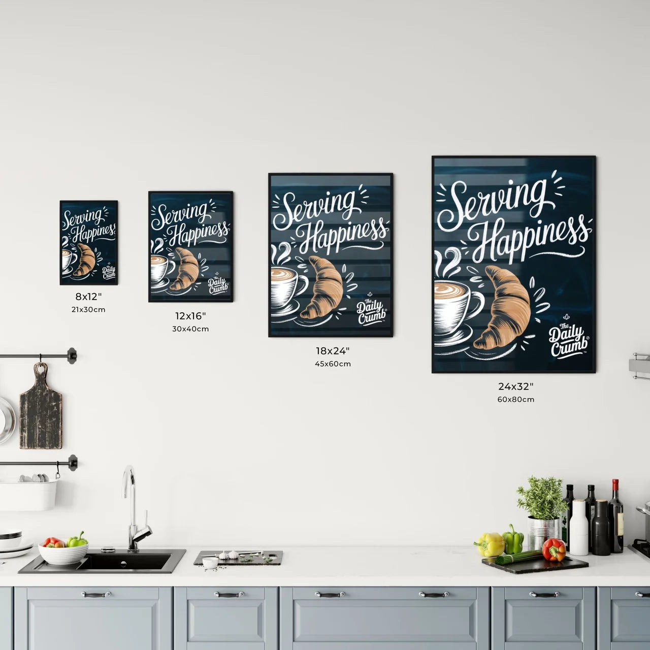 Serving Happiness: A Cozy Coffee and Croissant Experience at The Daily Crumb Café. Chart