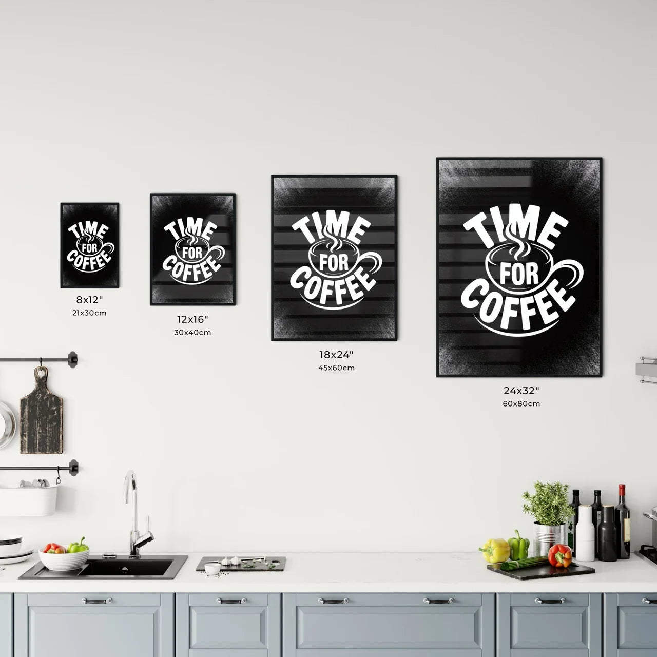 Time for Coffee: A Creative and Inviting Coffee-Themed Design for Your Morning Routine. Chart