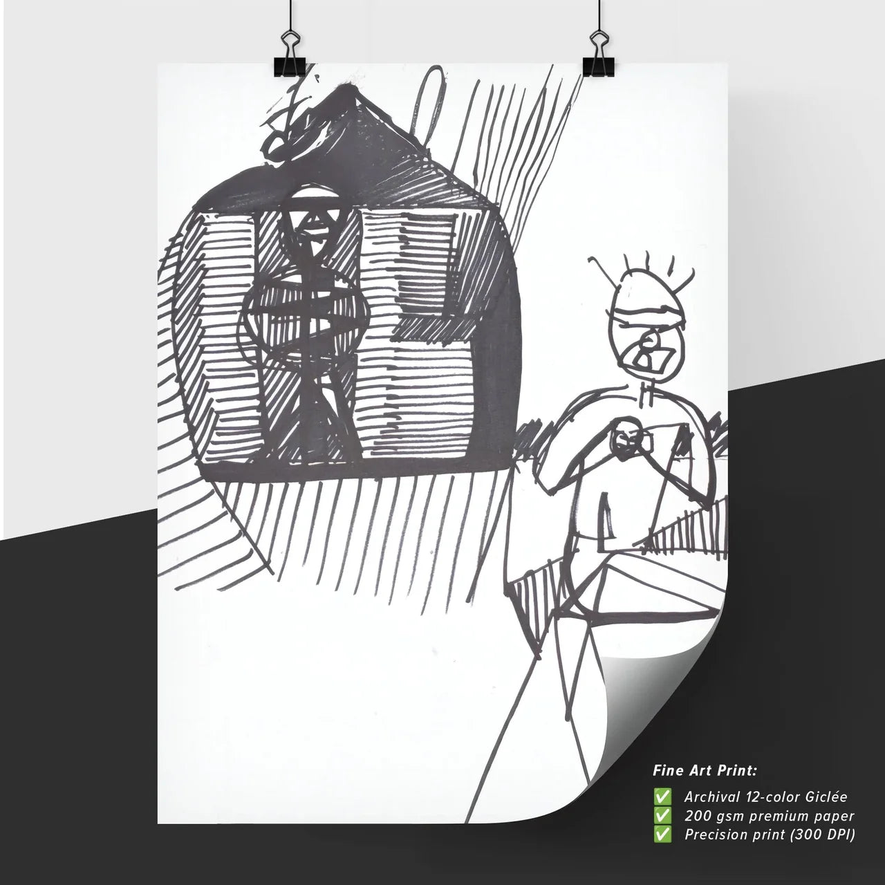 Whispers of Shadows: A Dialogue Between Two Distorted Realities
