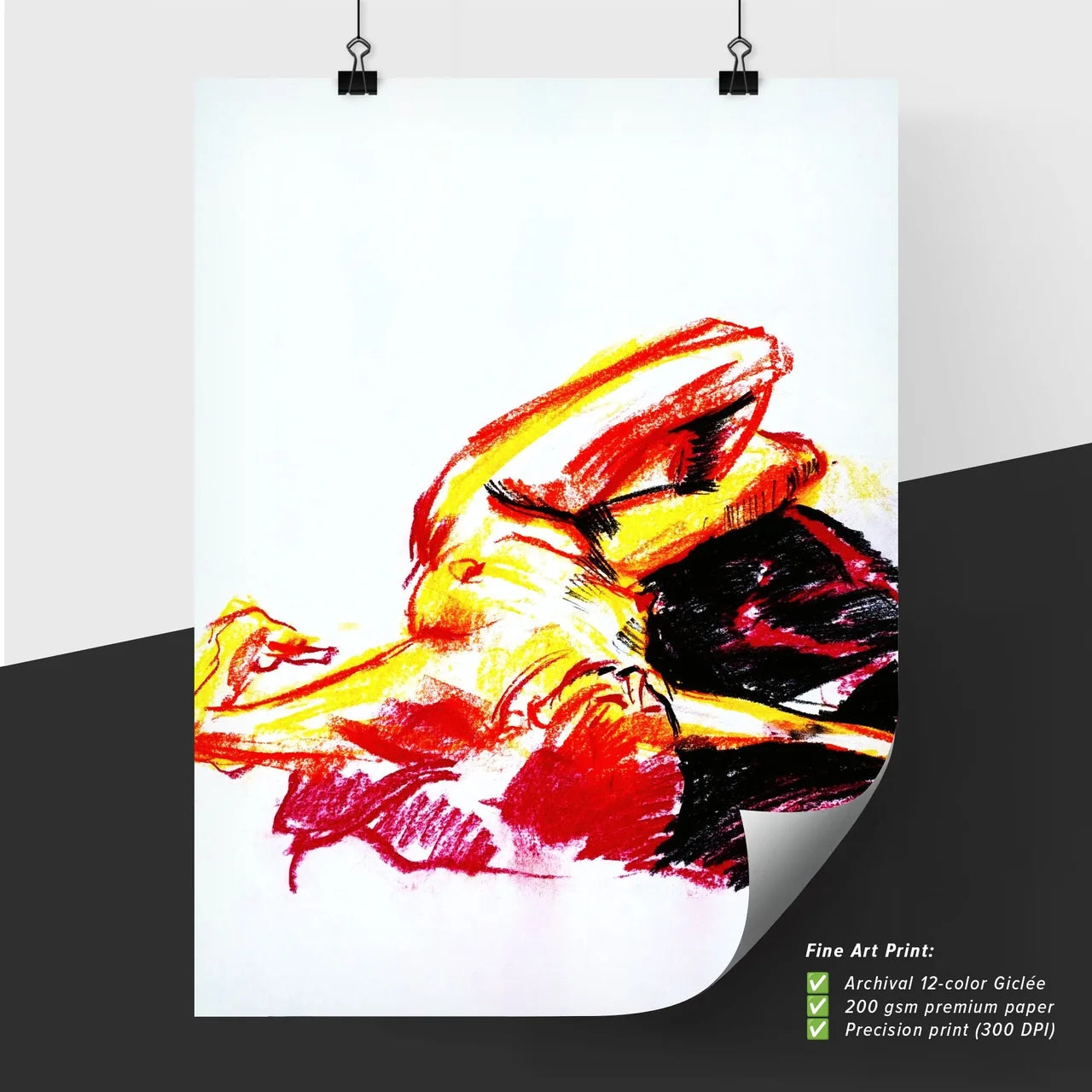 Embers of Form: A Dance Between Light and Shadow