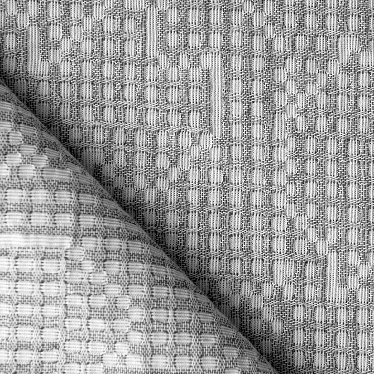 MAPPING BEDSPREAD - White BEDSPREAD - 235x245 cm - 100% Cotton | Cristian Zuzunaga