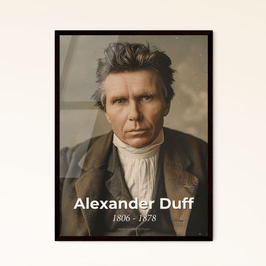 Alexander Duff: Pioneer Missionary and Educational Reformer in India - Exquisite Portrait Print for Home Décor or Gift