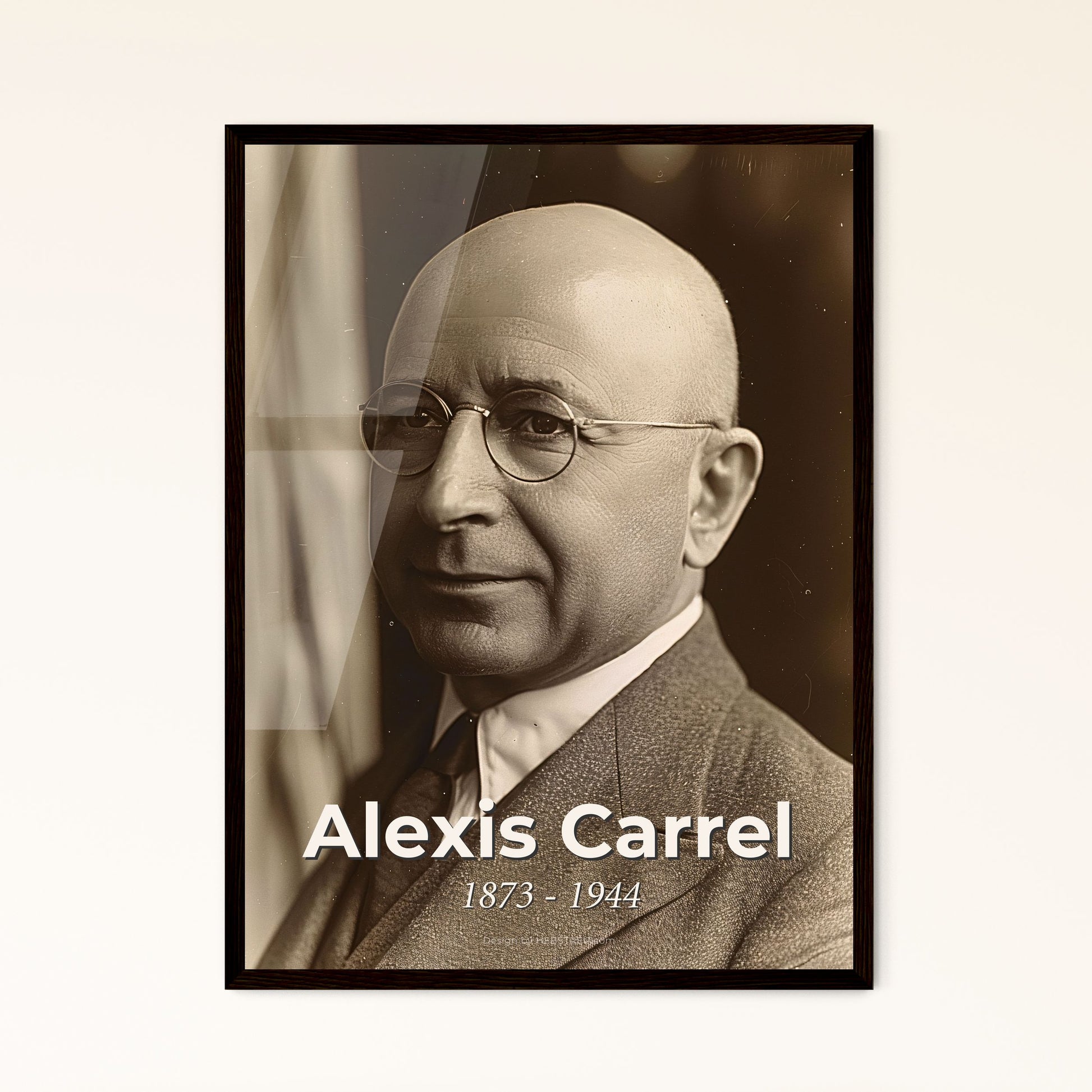 Alexis Carrel: Revolutionary Surgeon & Nobel Laureate - Stunning UHD Print on Aluminum or Framed - Perfect for Home Decor