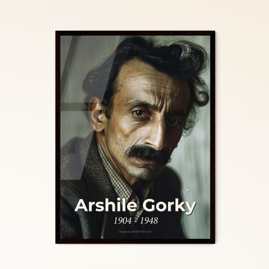 Arshile Gorky: Iconic Portrait of the Armenian-American Master - Abstract Expressionism & Surrealism - High-Quality Art Print