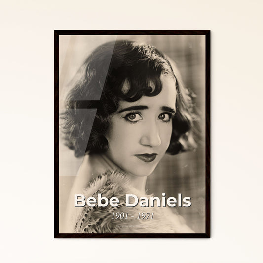 Vintage Elegance: Bebe Daniels Portrait - Icon of the Silent Era - Timeless Art Print for Home Decor & Unique Gifts