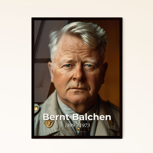 Bernt Balchen: Pioneering Polar Aviator - Limited Edition Print for Home Decor, Framed or Aluminum Options Available!