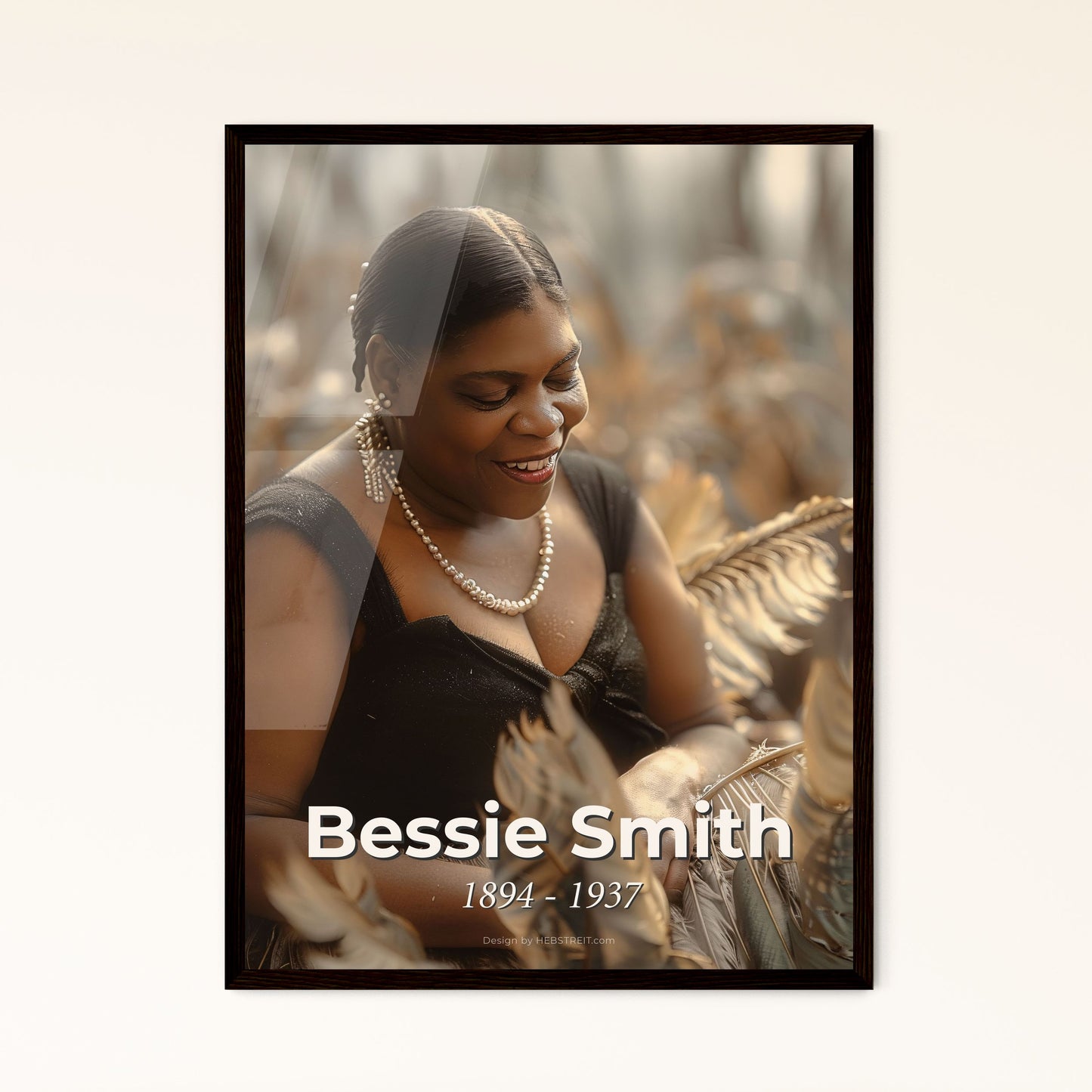 Bessie Smith: Empress of the Blues - Vintage Masterpiece Print for Timeless Interior Décor in Framed or Aluminum Options