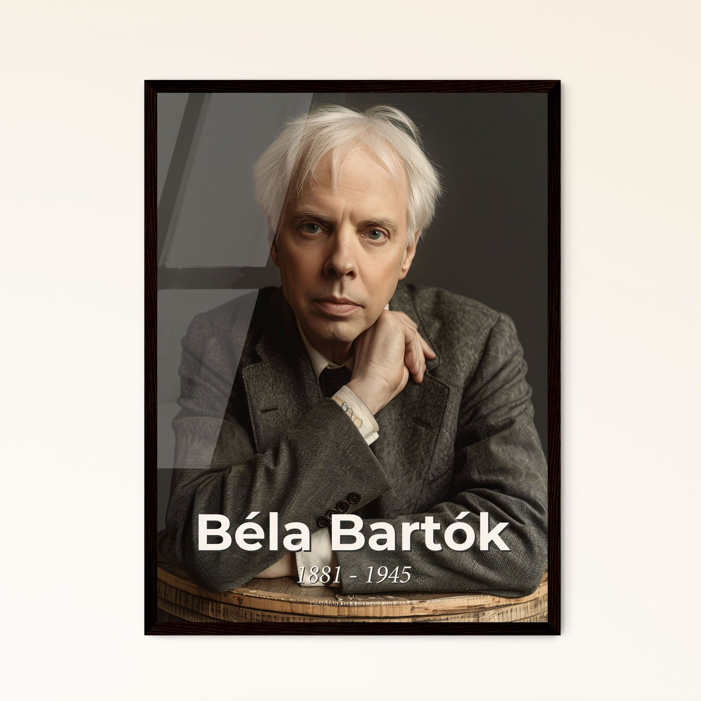 Béla Bartók: Celebrating the Hungarian Maestro of Folk-Inspired Classical Music - Exquisite Art Print for Timeless Decor