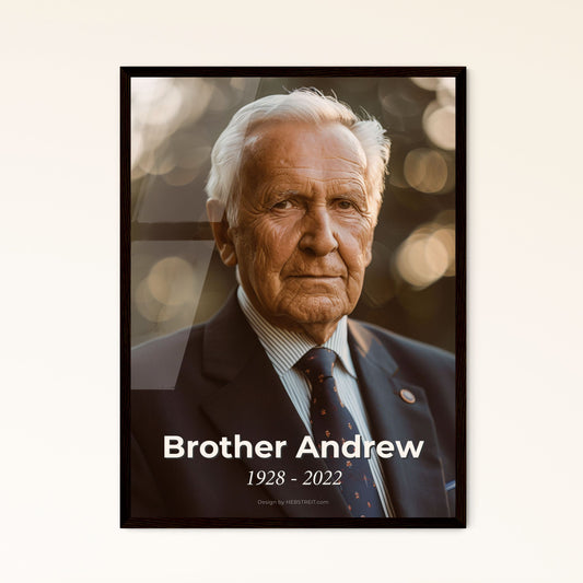 Brother Andrew: Resilient Advocate of Faith - A Stunning Portrait of the Dutch Missionary Who Defied Borders and Inspired Generations