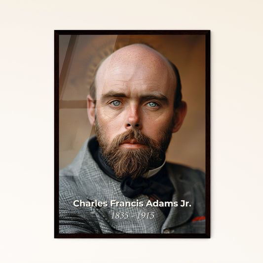 Charles Francis Adams Jr.: Portrait of a Visionary Railway Executive - Timeless Art Print for Home Decor & Gifting