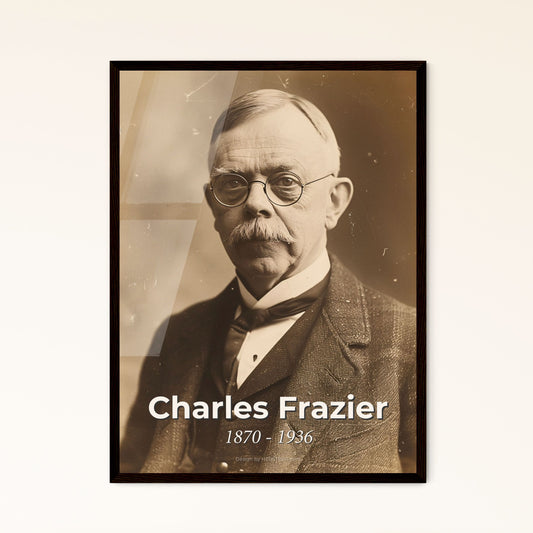 Charles Frazier: American Neurosurgeon (1870-1936) - Pioneering Brain Surgery, Stunning Ultra-Realistic Portrait Print