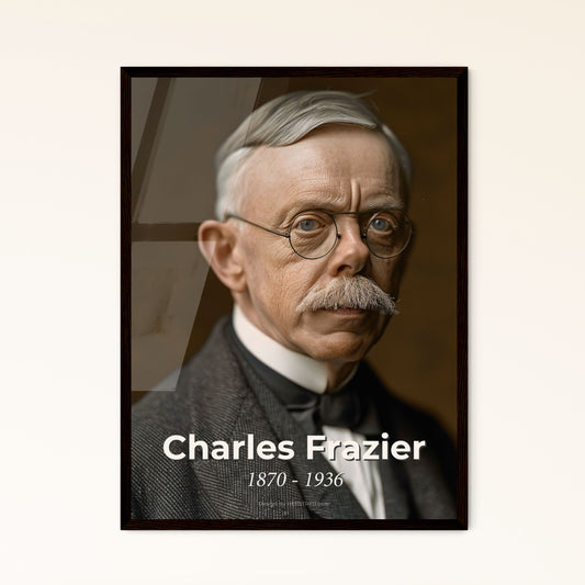 Charles Frazier: Pioneering American Neurosurgeon (1870-1936) - Timeless Portrait in Ultra-Realistic Film Aesthetics for Your Home Decor