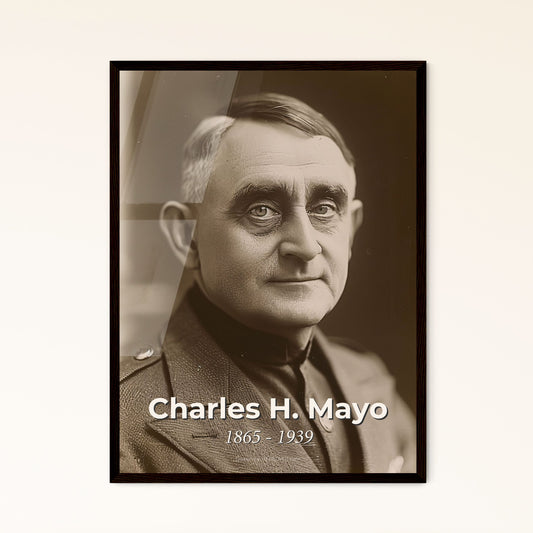 Charles H. Mayo: Iconic American Surgeon & Mayo Clinic Co-Founder - Timeless Ultra-Realistic Print for Home Decor & Gifts