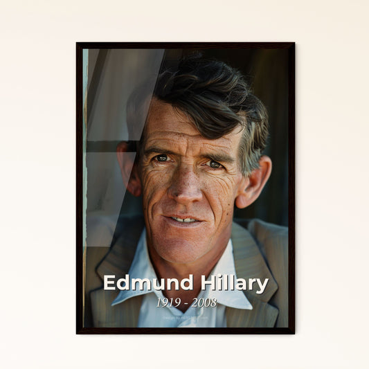 Edmund Hillary: The Legacy of a Trailblazer - Iconic Mountaineer & Everest Pioneer, Stunning Art Print for Home Décor