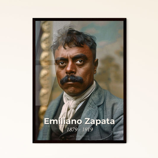 Emiliano Zapata: Iconic Portrait of the Revolutionary Leader - Timeless Art Print for Home Decor & Inspiration