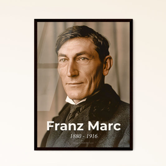 Franz Marc: Icon of German Expressionism - Vibrant Animal Painter - Limited Edition Art Print on Aluminum or Framed for Home Decor