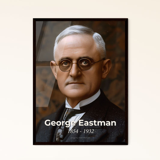 Timeless Tribute to George Eastman: Iconic Innovator of Photography - Exceptional Fine Art Print for Home Decor or Gift