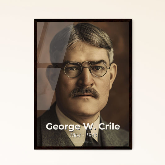 Timeless Legacy: George W. Crile (1864-1943) - Visionary Surgeon & Cleveland Clinic Co-Founder - Cinematic Art Print for Your Home