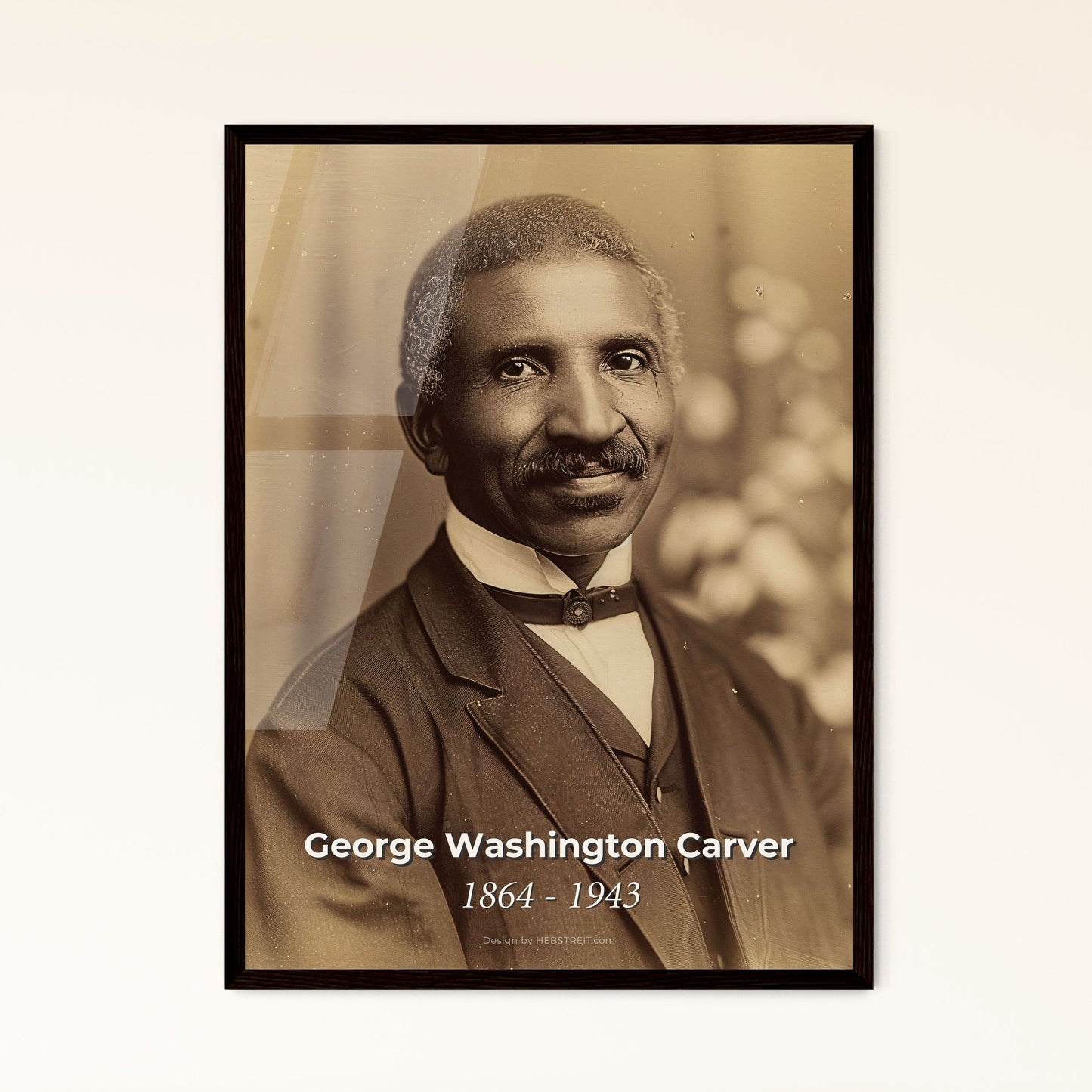 George Washington Carver: The Visionary Agricultural Pioneer - Stunning Art Print for Home Decor or Thoughtful Gifting