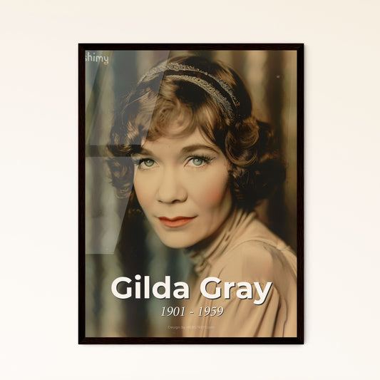 Gilda Gray: The Shimmy Queen - A Timeless Tribute to the Iconic Flapper Performer in Stunning Ultra-Realistic Monochrome Art