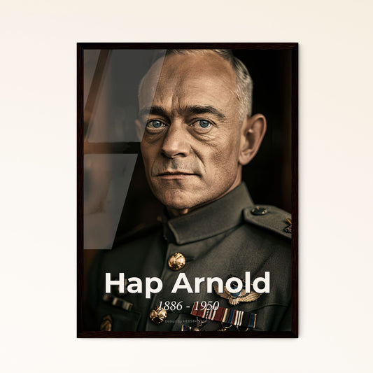 Portrait of Hap Arnold: First American General of the Air Force - Timeless Art Print for Home Decor & Unique Gift Idea