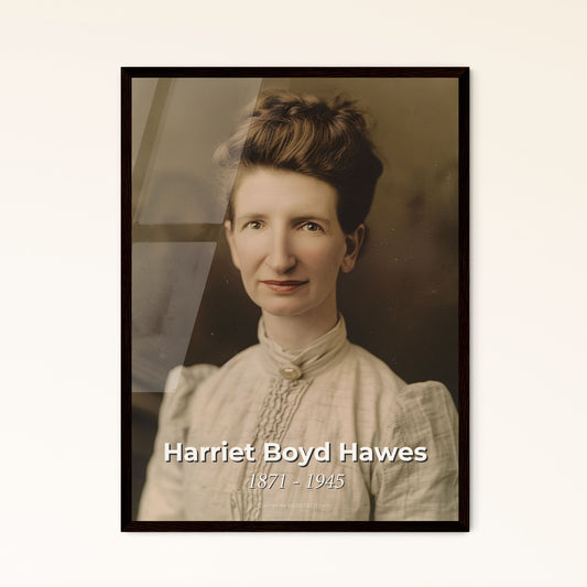 Harriet Boyd Hawes: Pioneer Archaeologist & Minoan Discoverer - Exquisite Cinematic Portrait for Home Decor & Gift Inspiration