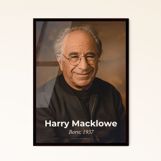 Harry Macklowe: Iconic New York Developer - Limited Edition Art Print in Sepia Tones, Perfect for Home Décor & Gifting