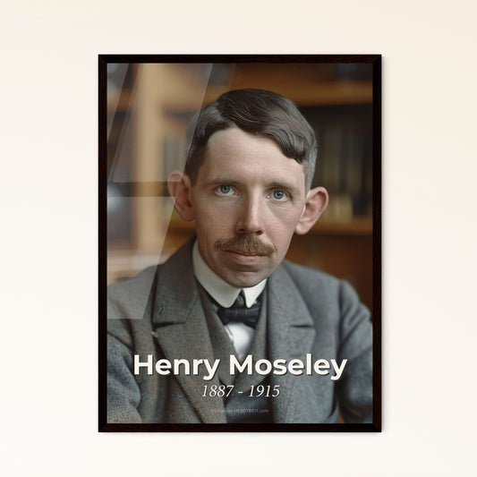 Henry Moseley: The Journey of a Visionary Physicist - Stunning Cinematic Print for Timeless Home Decor & Unique Gifting